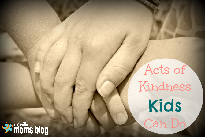 acts of kindness kids can do