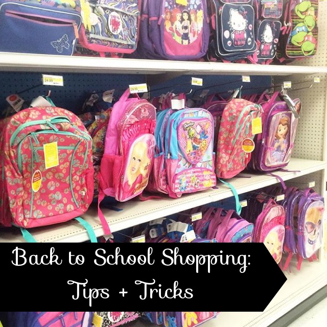 Back to School Shopping Tips and Tricks