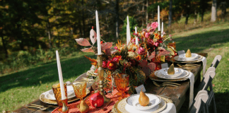 Cheesecloth Table Runner