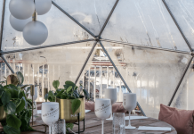 Knoxville Restaurant Igloos