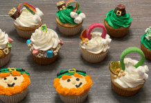 Easy St. Patrick's Day Cupcakes