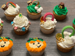 Easy St. Patrick's Day Cupcakes