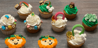 Easy St. Patrick's Day Cupcakes