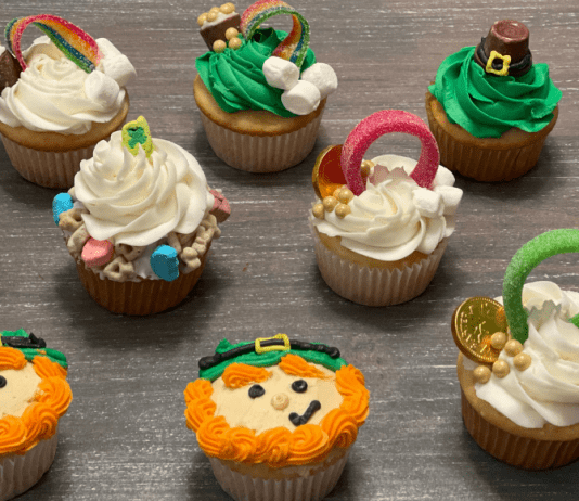 Easy St. Patrick's Day Cupcakes