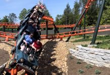 Riding The Big Bear Mountain Roller Coaster At Dollywood