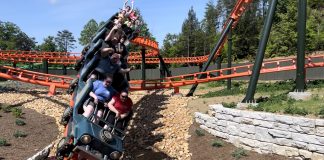 Riding The Big Bear Mountain Roller Coaster At Dollywood