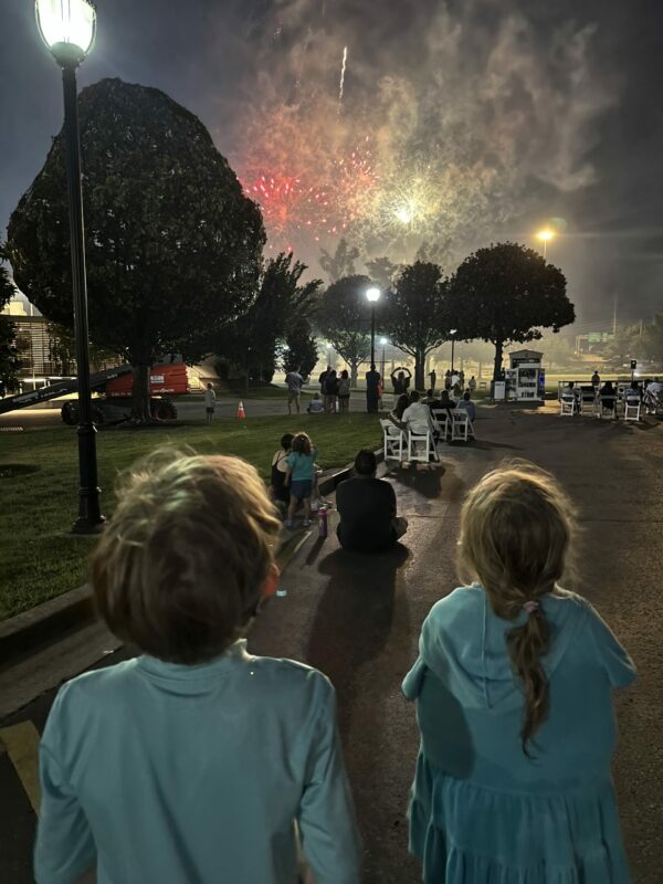 Fireworks at Opryland