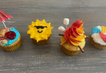 Easy Summer Themed Cupcakes