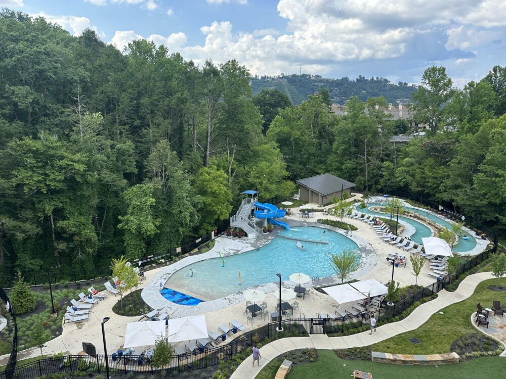 View from Embassy Suites Gatlinburg