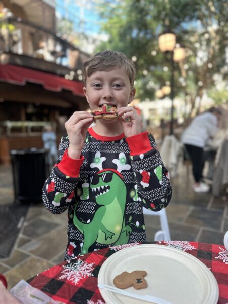 Gingerbread cookies and houses