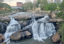 Falls Park Greenville SC