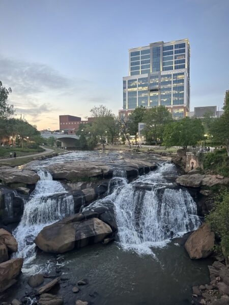 Falls Park Greenville SC