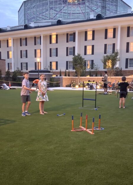 Lawn games at opryland