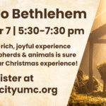 Come To Bethlehem 2025 slide