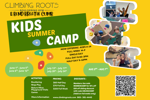 Climbing Roots Kid Camps