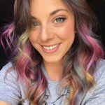 Multicolored Vivid Hair Color With Large Barrel Curls - Reverence Hair Studio near Farragut, TN.jpeg