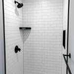 Classic subway-tile Aqua-lock shower remodel