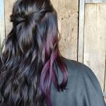 All Over Hair Color with Pop of Purple Hair Color - Long Layers with Boho Hair Styling Service - Reverence Hair Studio in Turkey Creek, Knoxville, TN.jpeg