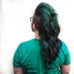 Teal Women's Hair Color with a Side Shave and Mohawk - Reverence Hair Studio - Knoxville, TN.jpeg