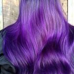 Vivid Purple All Over Hair Color with Soft Waves and Long Layers - Reverence Hair Studio in Knoxville, TN.jpeg